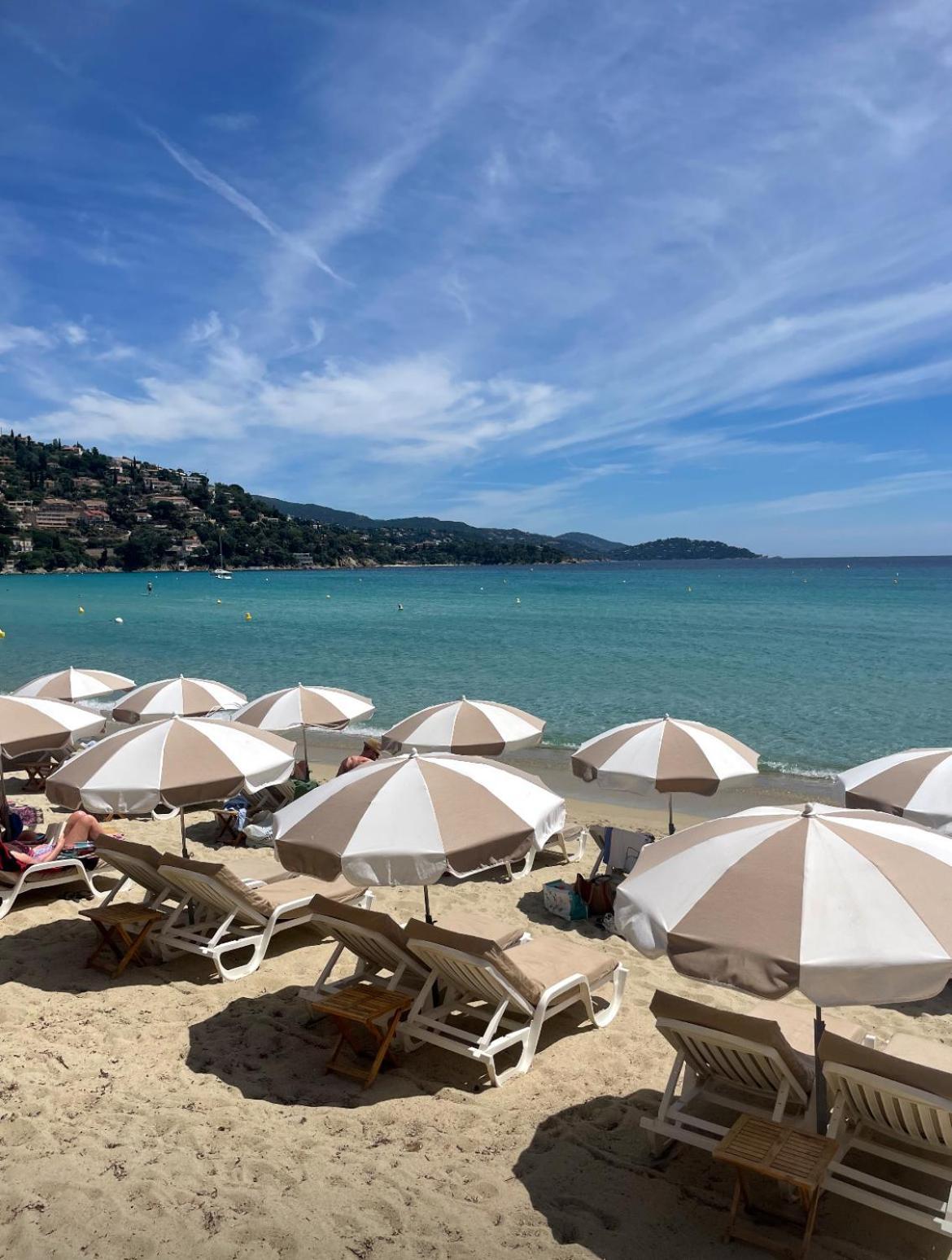 Studio Le Cap Taillât Le Lavandou Extérieur photo